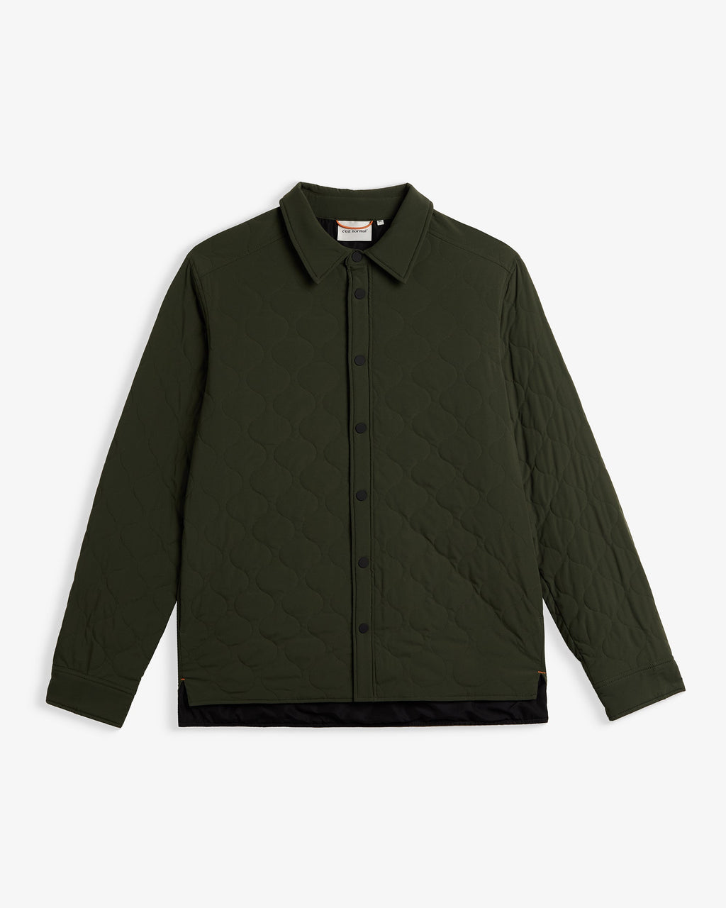 Men's Lightweight Quilted Shirt Jacket