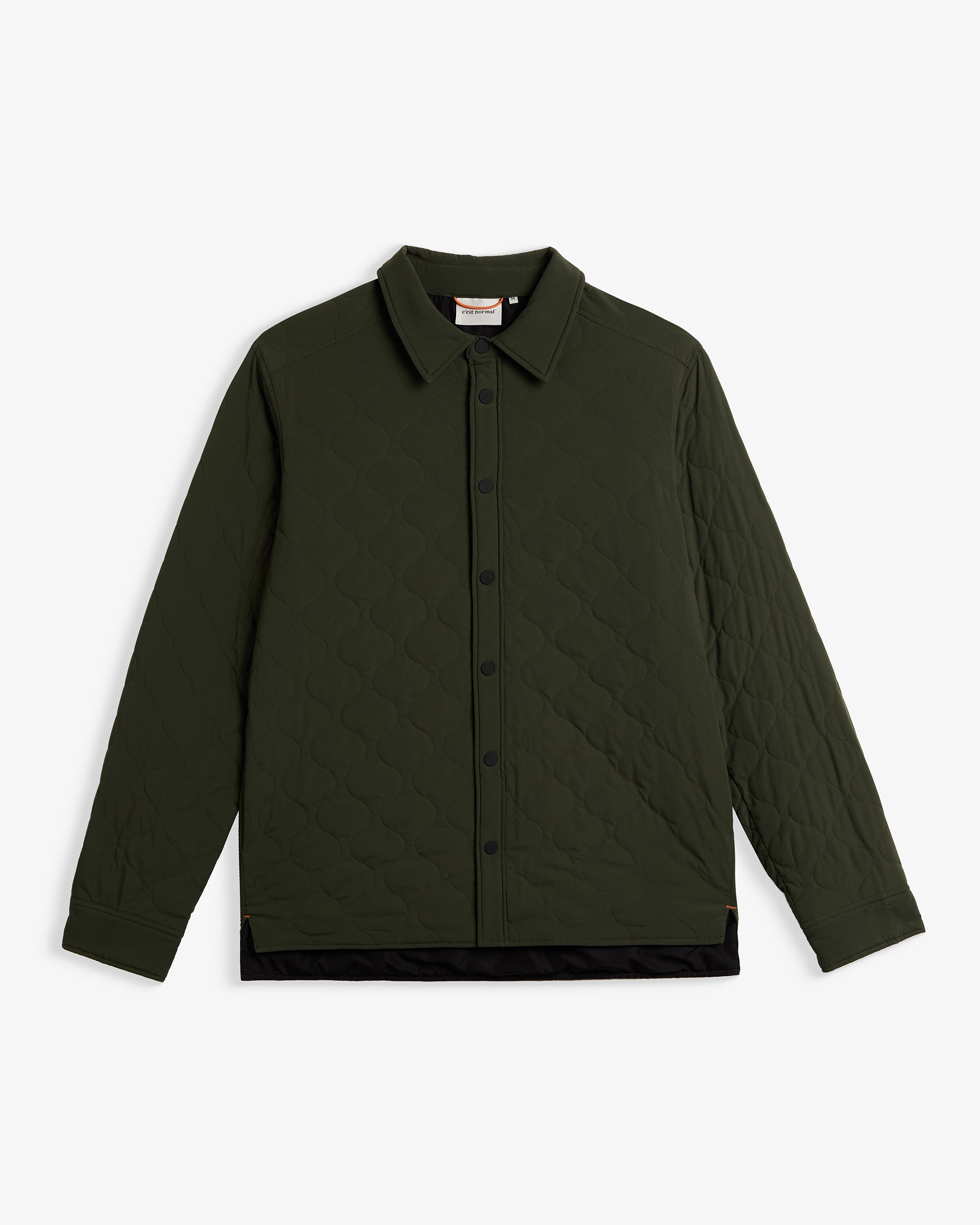 Men's Lightweight Quilted Shirt Jacket