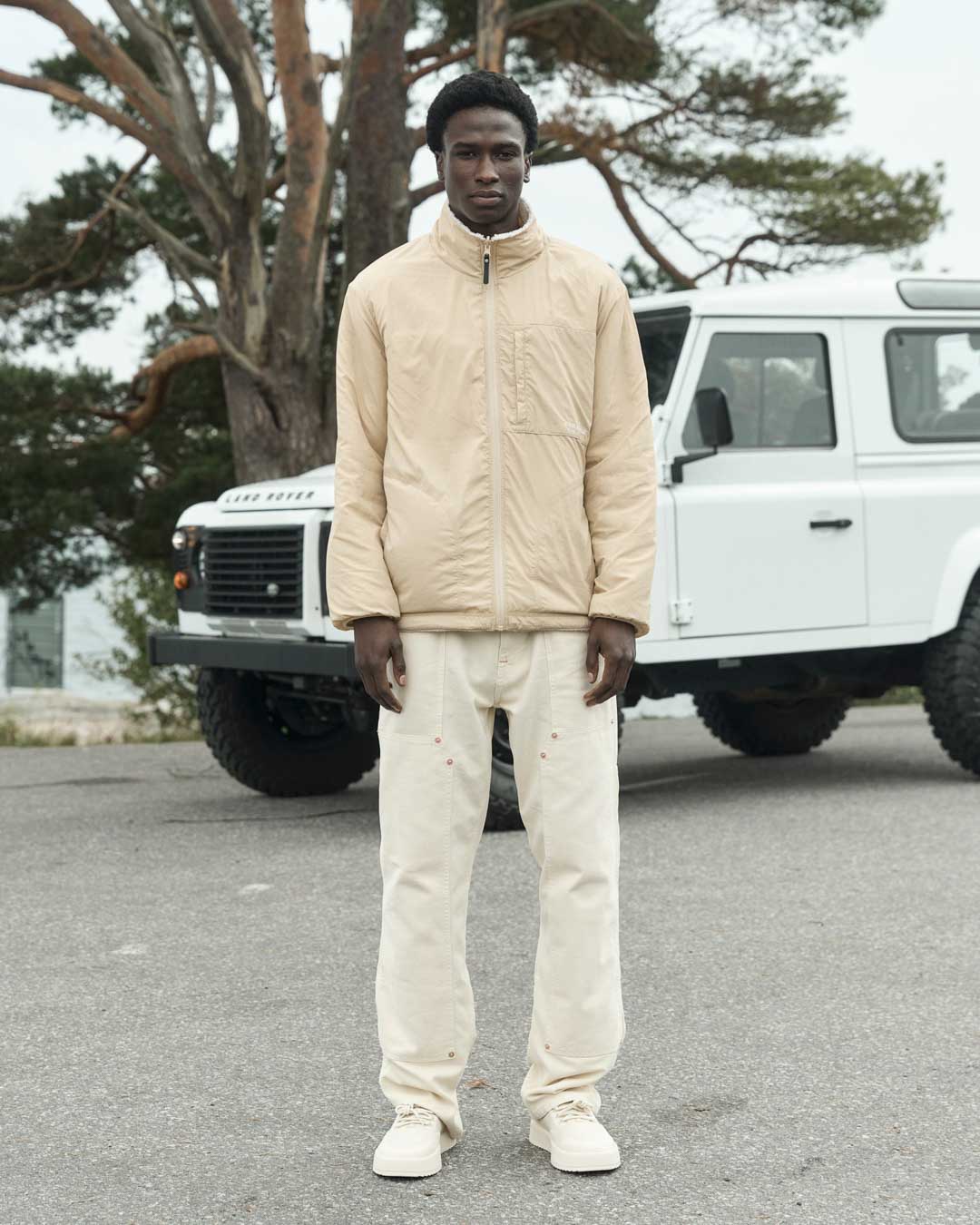 Men's Lightweight Full-Zip Stand Collar Jacket