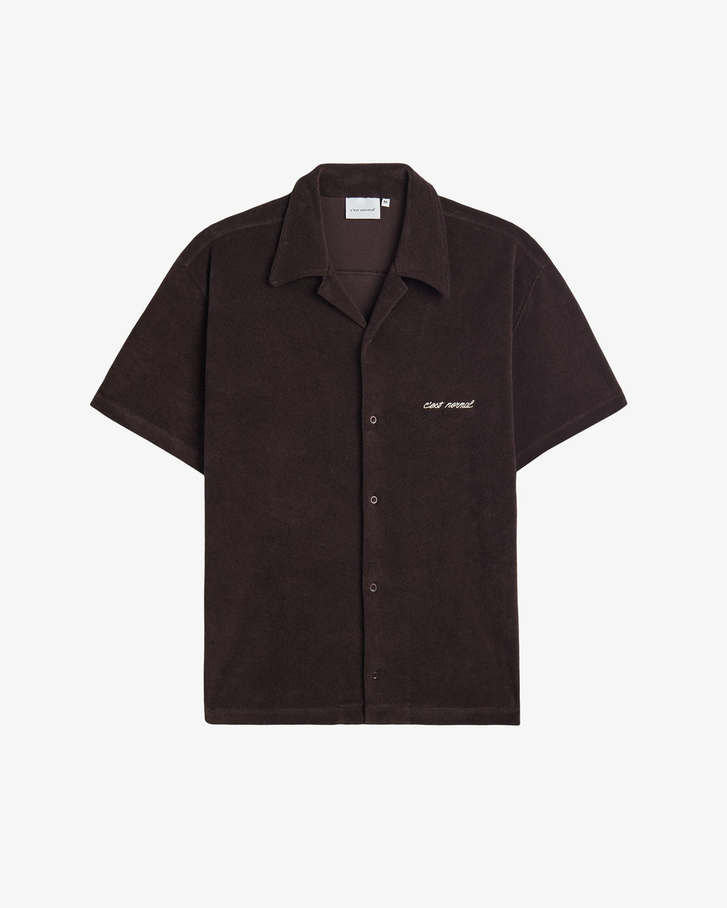 The Riviera Cuban Collar Shirt – Mocha