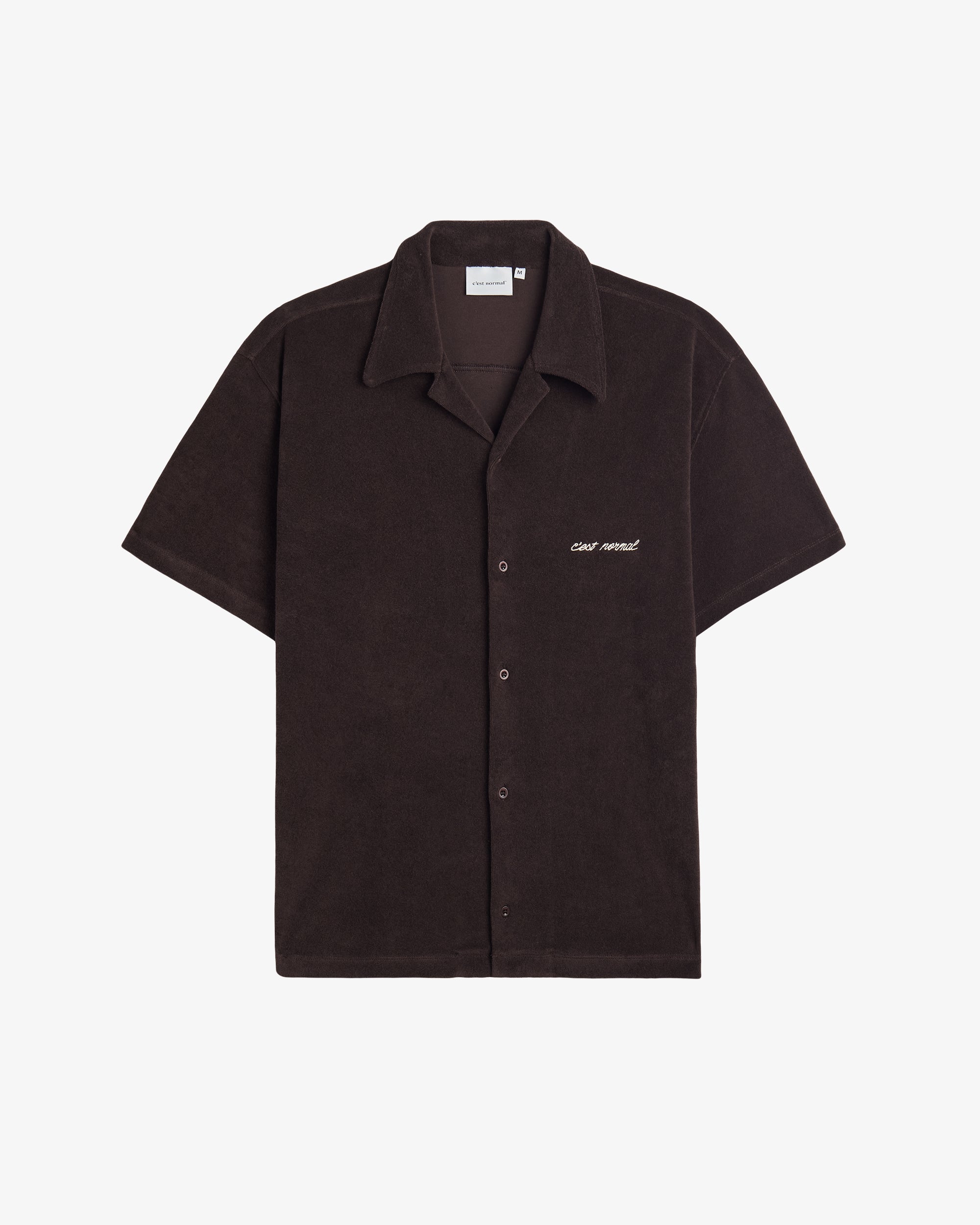 The Riviera Cuban Collar Shirt – Mocha