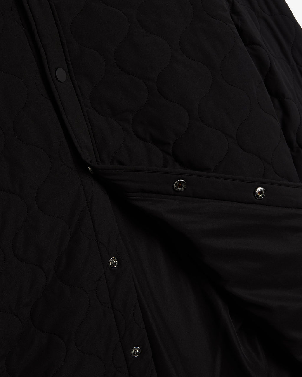 Men's Lightweight Quilted Shirt Jacket