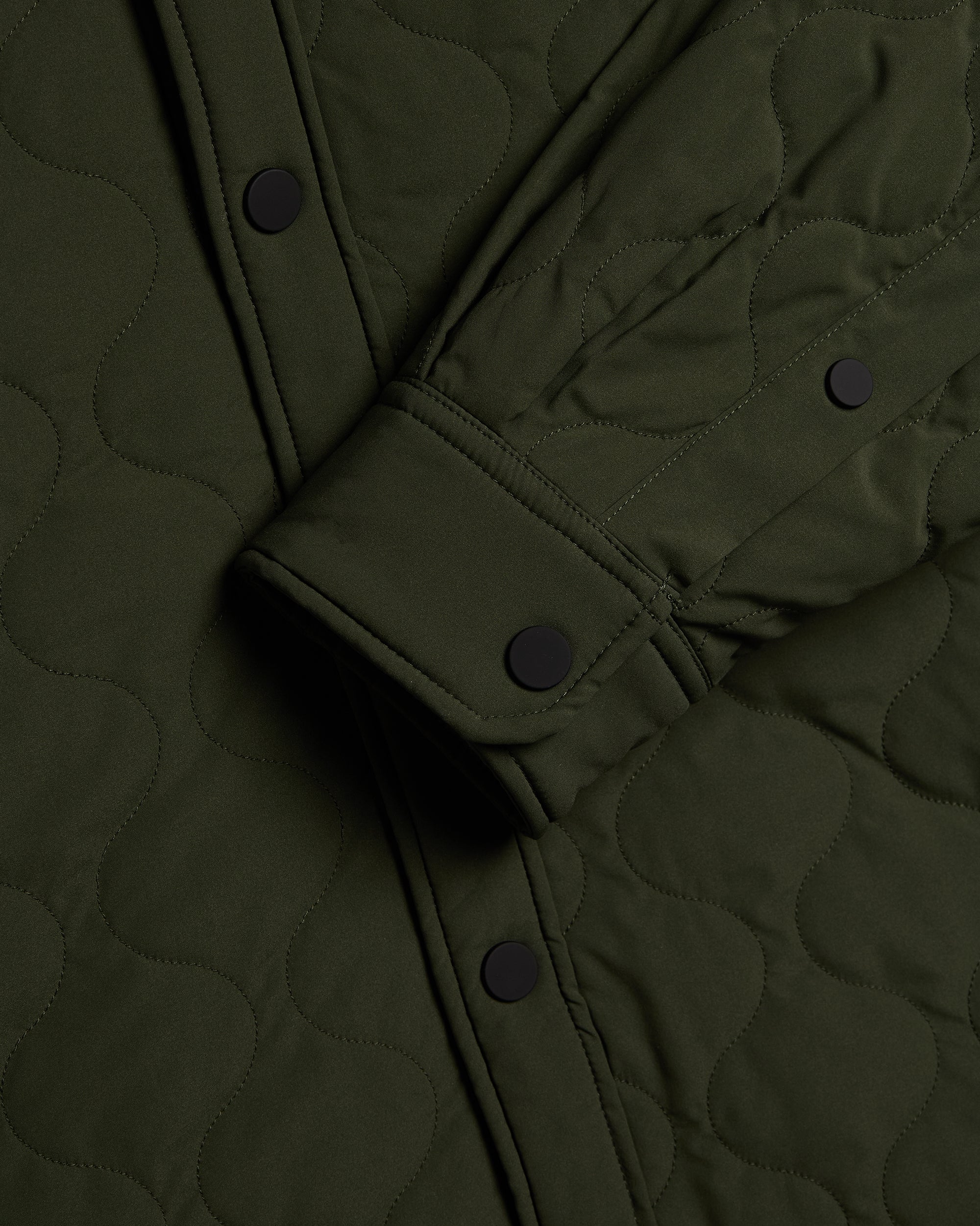 Men's Lightweight Quilted Shirt Jacket