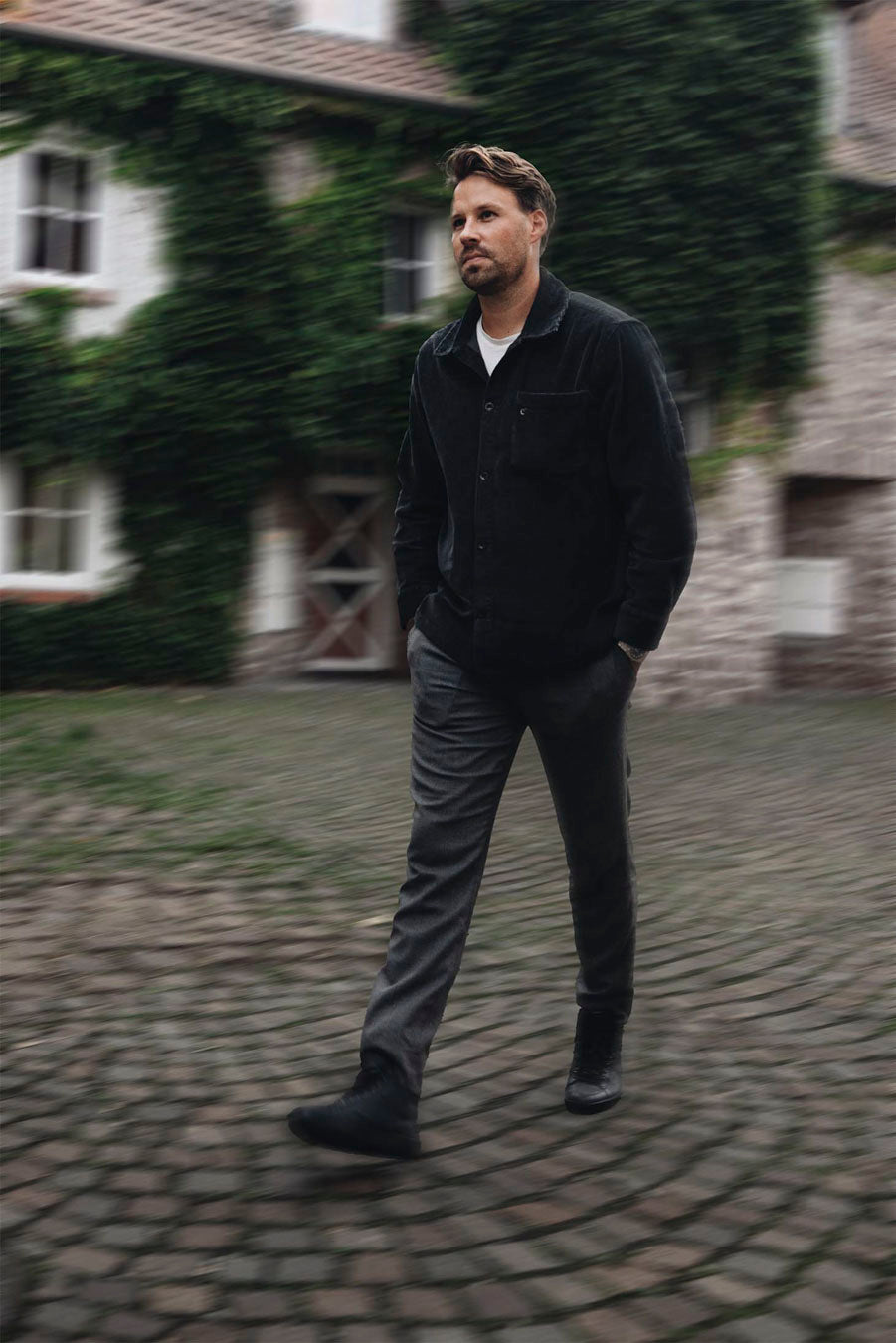 Men's Relaxed Corduroy Overshirt