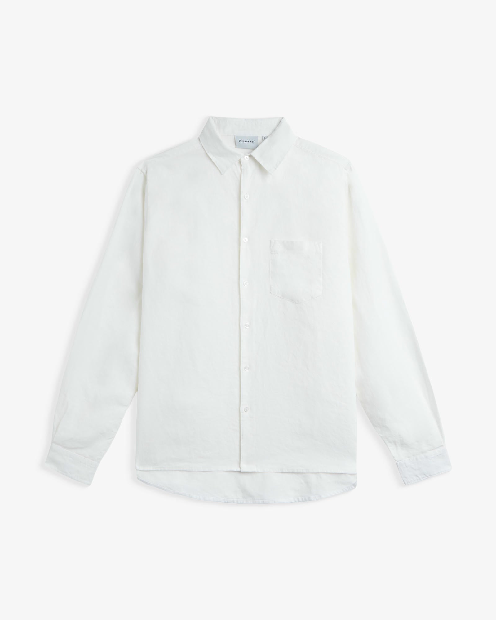 Men's Classic Long-Sleeve Button-Down Shirt