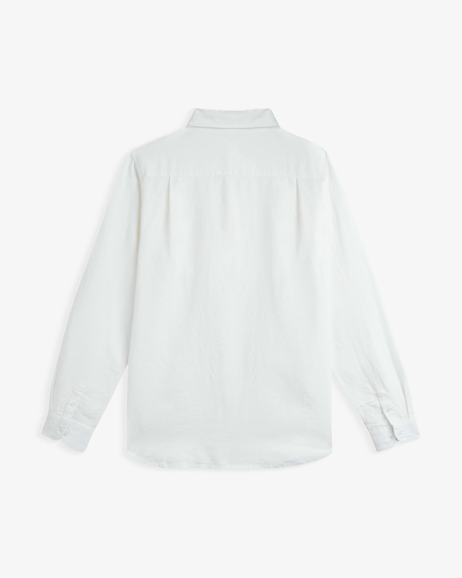 Men's Classic Long-Sleeve Button-Down Shirt
