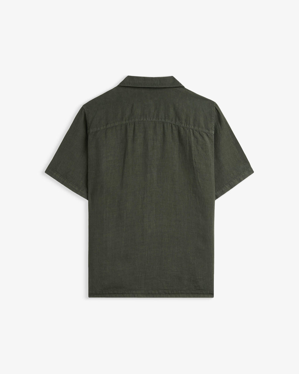 Men's Relaxed Cuban Collar Short-Sleeve Shirt