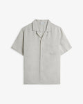 Men's Relaxed Cuban Collar Short-Sleeve Shirt