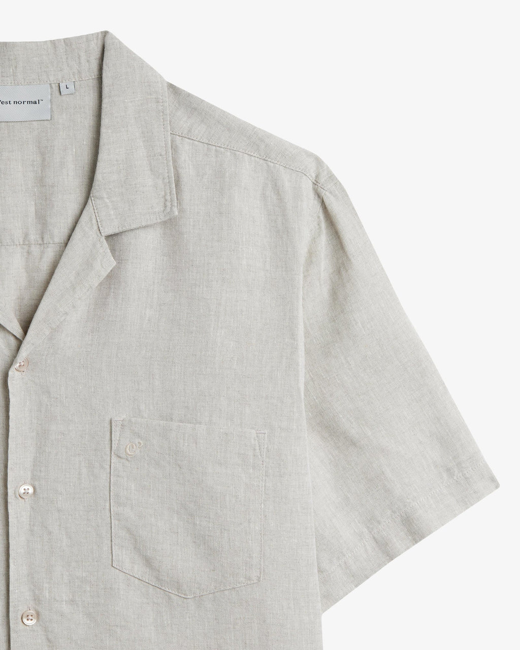Men's Relaxed Cuban Collar Short-Sleeve Shirt