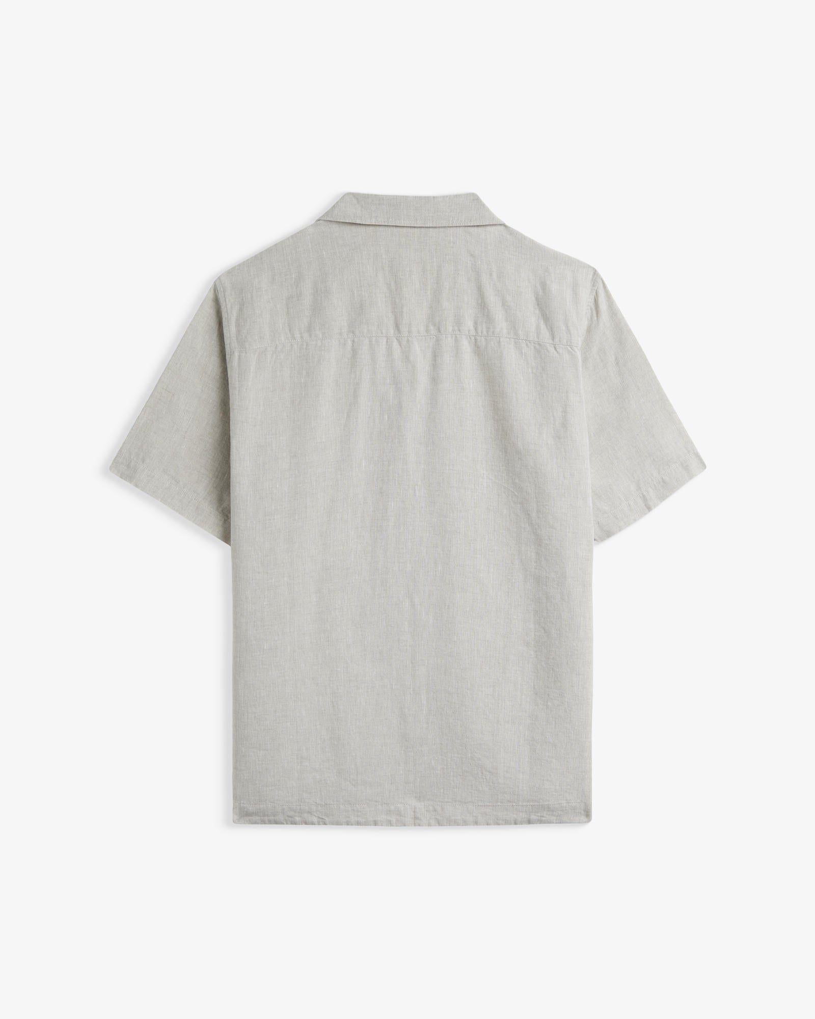 Men's Relaxed Cuban Collar Short-Sleeve Shirt
